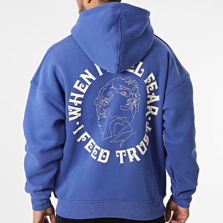 Ikao - Sweat Capuche Bleu Marine