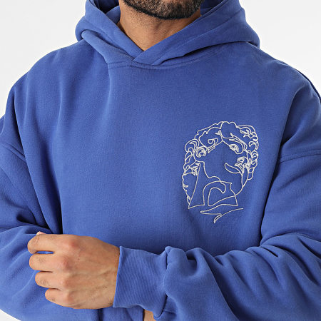 Ikao - Sweat Capuche Bleu Marine