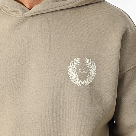 Ikao - Sweat Capuche Vert Kaki