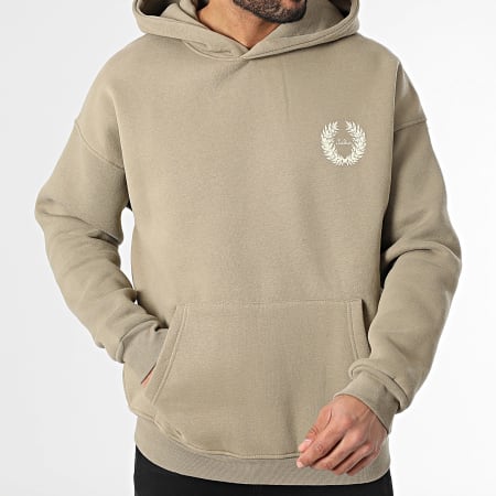 Ikao - Sweat Capuche Vert Kaki