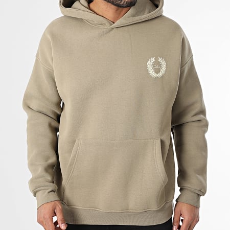 Ikao - Sweat Capuche Vert Kaki