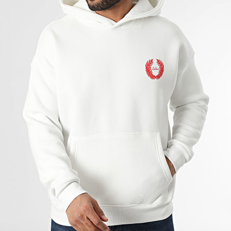 Ikao - Sweat Capuche Blanc