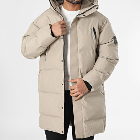 Jack And Jones - Parka con capucha Alpha Beige