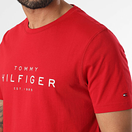 Tommy Hilfiger - Tee Shirt Big Hilfiger 7448 Rouge