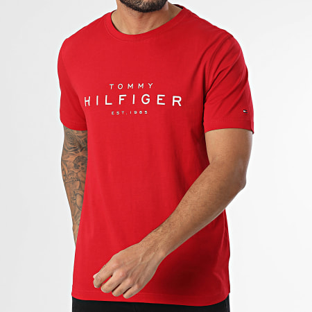 Tommy Hilfiger - Tee Shirt Big Hilfiger 7448 Rouge