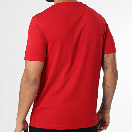 Tommy Hilfiger - Tee Shirt Big Hilfiger 7448 Rouge