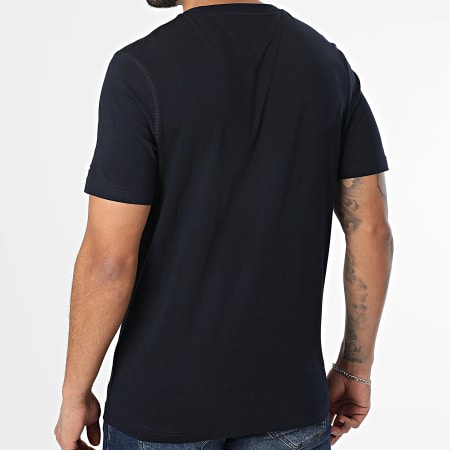 Tommy Hilfiger - Tee Shirt Big Hilfiger 7448 Bleu Marine