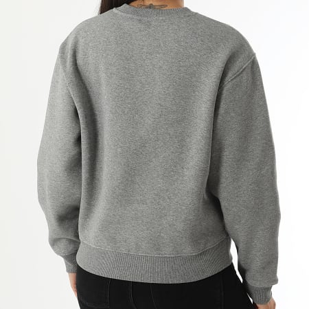 Tommy Hilfiger - Sweat Crewneck Femme Reg Corp Logo 9791 Gris Chiné