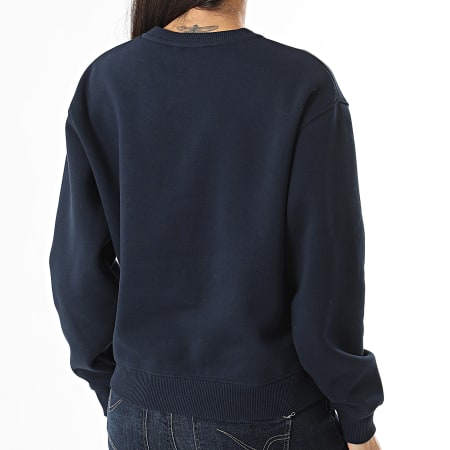 Tommy Hilfiger - Sweat Crewneck Femme Reg Corp Logo 9791 Bleu Marine