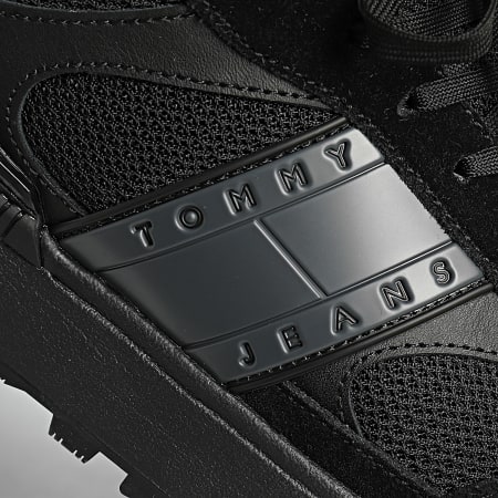Tommy Jeans - Baskets Technical Runner Essential 1537 Black