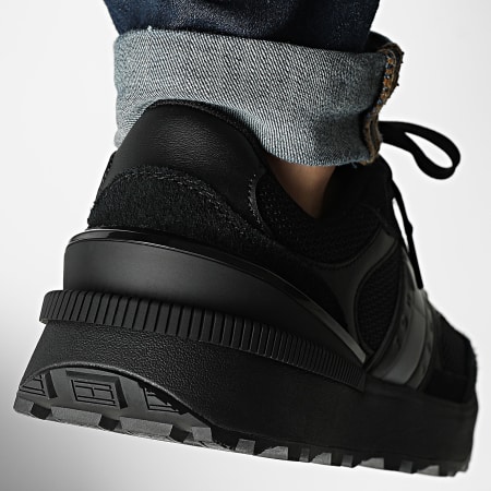 Tommy Jeans - Zapatillas Technical Runner Essential 1537 Negro