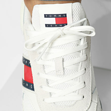 Tommy Jeans - Baskets Technical Runner Essential 1537 Ecru