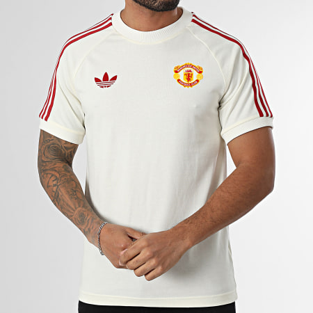 Adidas Originals - Tee Shirt Manchester United FC IY0045 Beige