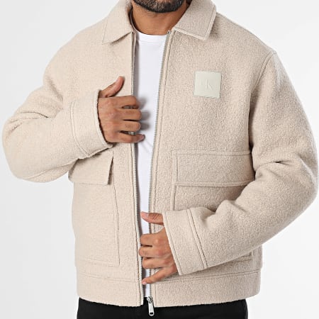 Calvin Klein - Veste Zippée 6707 Beige