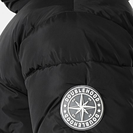 DoubleHood - Chaqueta con capucha Erikson Negra