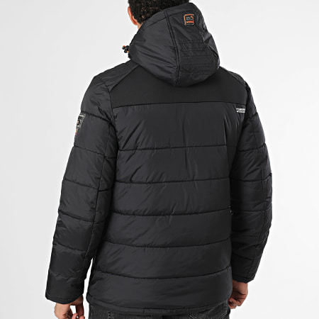 Geographical Norway - Veste Zippée Capuche Beachwood Noir