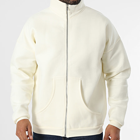 Ikao - Sweat Zippé Beige Clair