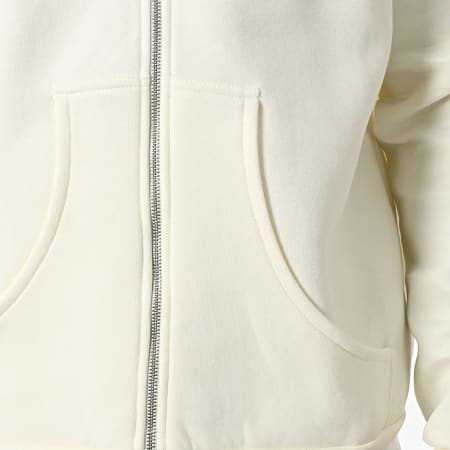 Ikao - Sweat Zippé Beige Clair