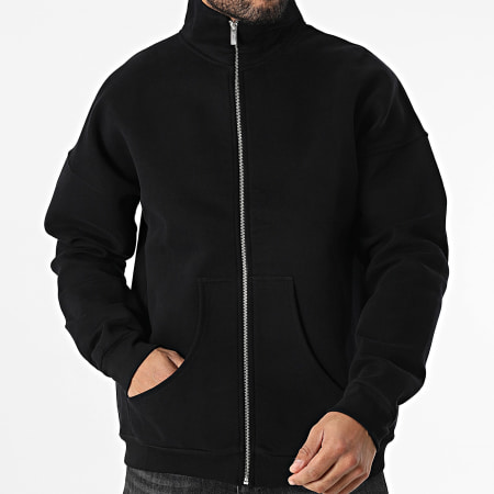 Ikao - Zwart sweatshirt met rits