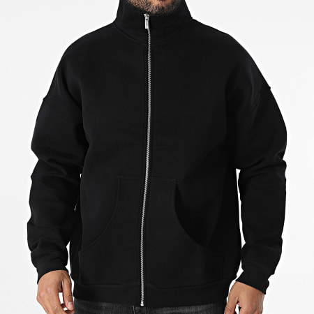 Ikao - Zwart sweatshirt met rits