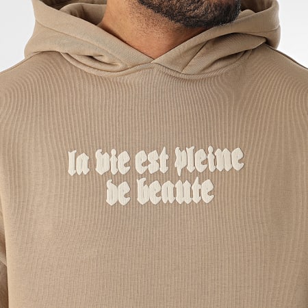 Ikao - Sweat Capuche Beige