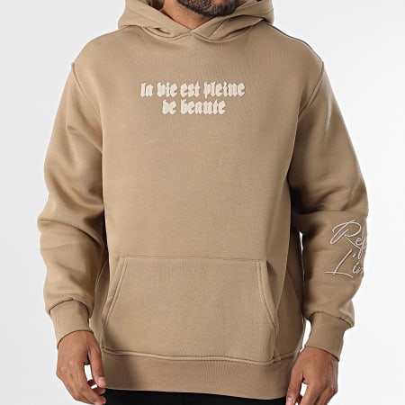 Ikao - Sweat Capuche Beige