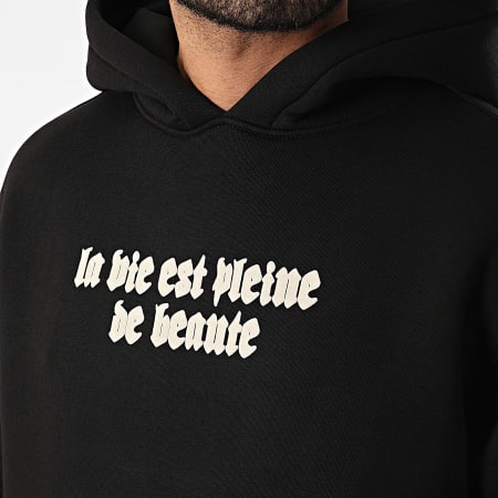 Ikao - Sweat Capuche Noir