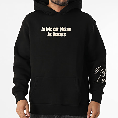 Ikao - Sweat Capuche Noir