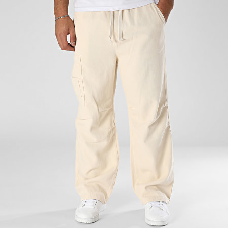 Ikao - Pantalones Cargo Beige