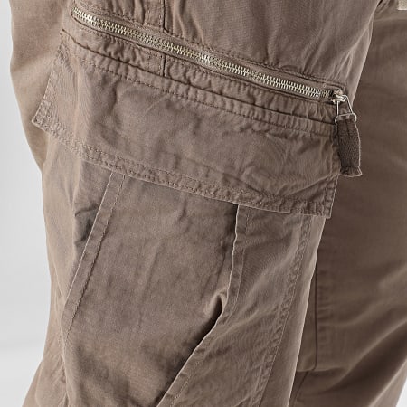 Ikao - Pantalones cargo marrones