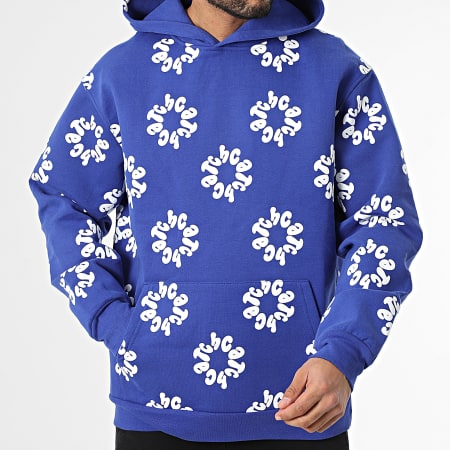 Ikao - Sweat Capuche Bleu Roi