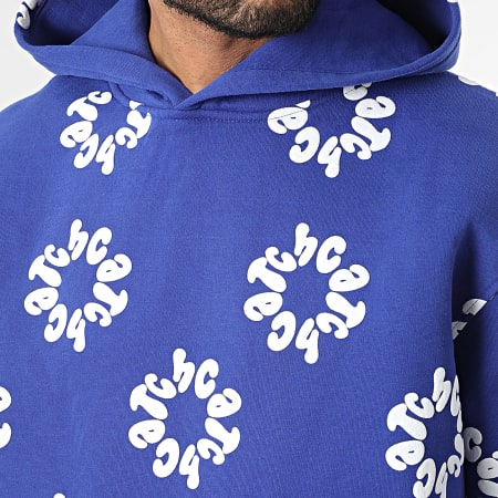 Ikao - Sweat Capuche Bleu Roi