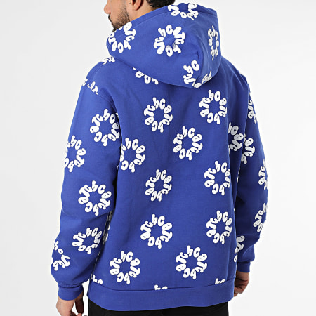 Ikao - Sweat Capuche Bleu Roi