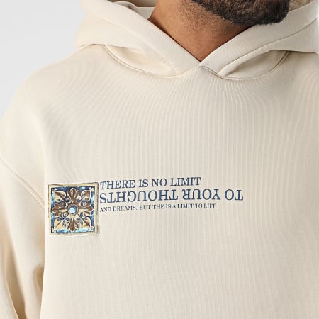 Ikao - Sweat Capuche Beige