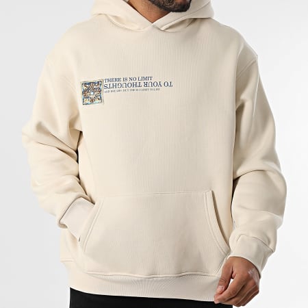 Ikao - Sweat Capuche Beige