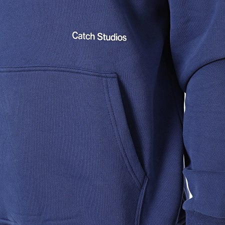 Ikao - Sweat Capuche Bleu Marine