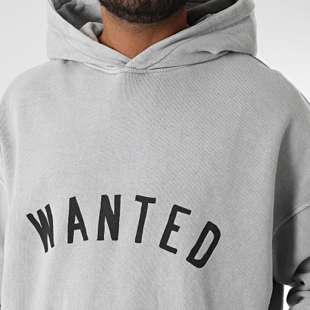 Ikao - Sweat Capuche Gris Clair