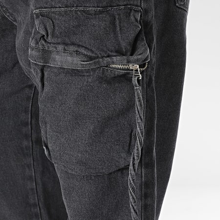 Ikao - Pantalones cargo negros