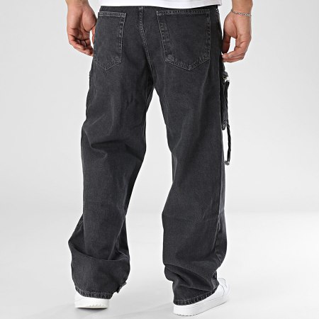 Ikao - Pantalones cargo negros