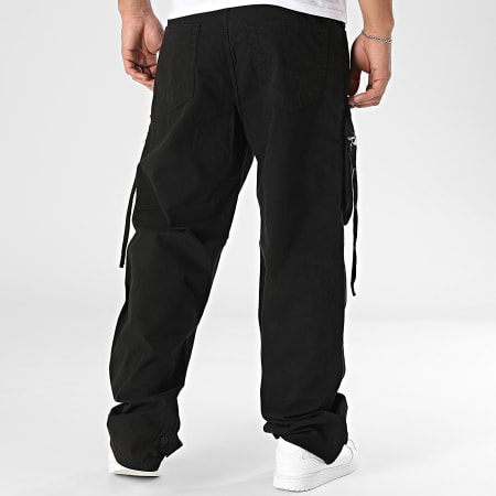 Ikao - Pantalones cargo negros