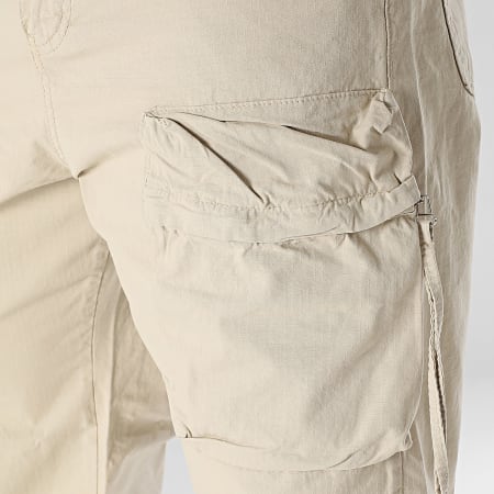 Ikao - Pantalones Cargo Beige