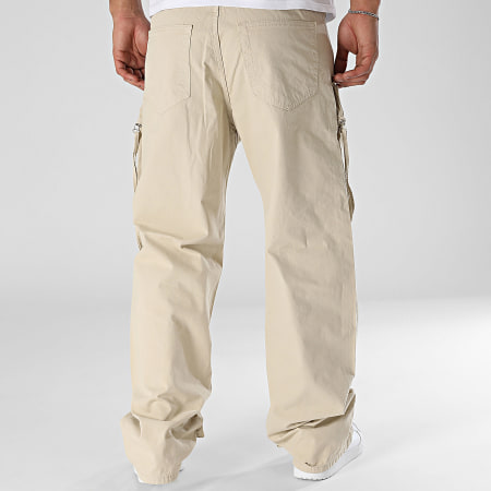 Ikao - Pantalones Cargo Beige