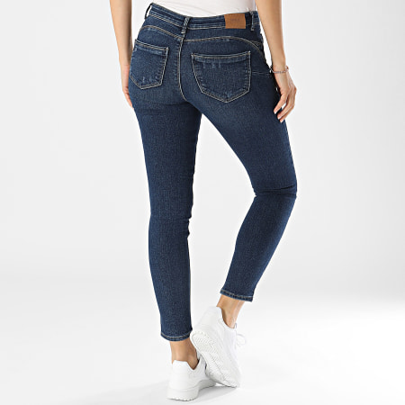 Only - Jean Skinny Femme Daisy Bleu Brut