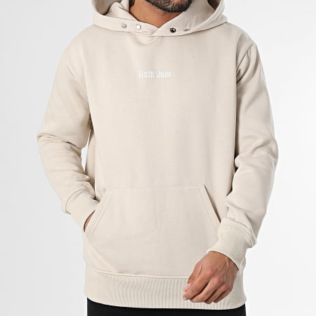 Sixth June - Sudadera con capucha beige
