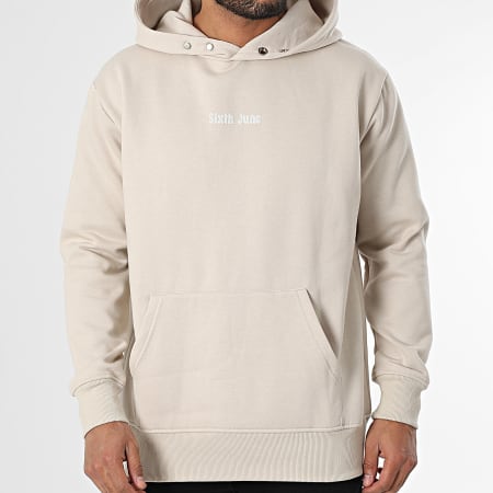 Sixth June - Sudadera con capucha beige