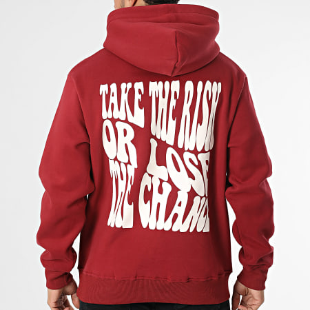 Sixth June Hoodie Bordeaux Ryses - Main Image