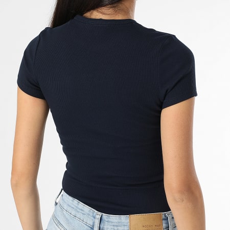Tommy Jeans - Camiseta Slim Badge Mujer 0463 Azul Marino