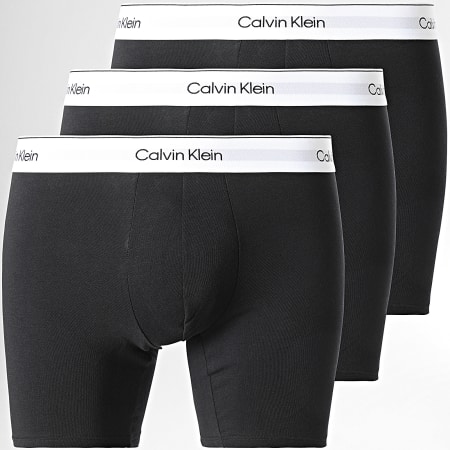 Calvin Klein - Lot De 3 Boxers NB3964A Noir