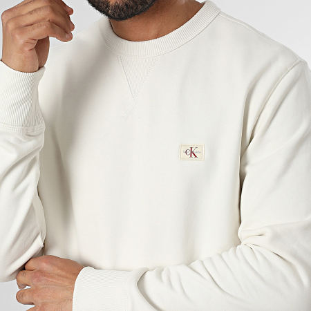 Calvin Klein - Sweat Crewneck 7115 Beige Clair