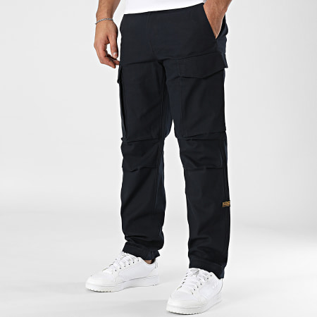 Pantaloni Cargo 3D G-Star D24735-D929 – Regular Tapered Cuffed – Cotone Nero